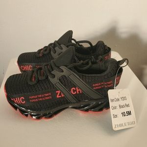 ZHILETAO Boys Running Shoes Lightweight Lace up Walking Sneakers
